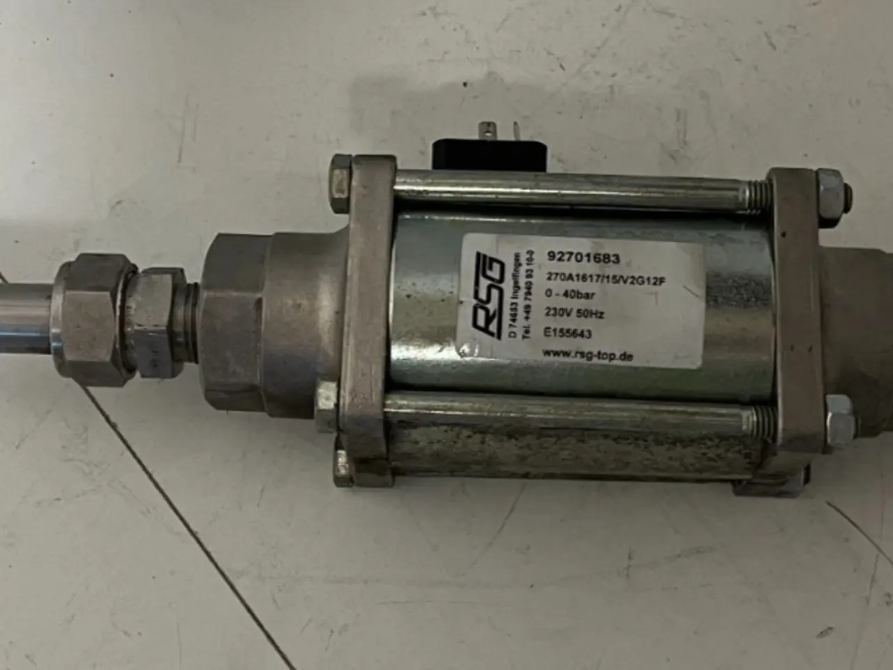 Billede 1 - RSG 270A Coaxial magnetventil 0–40bar 230V 1/2"