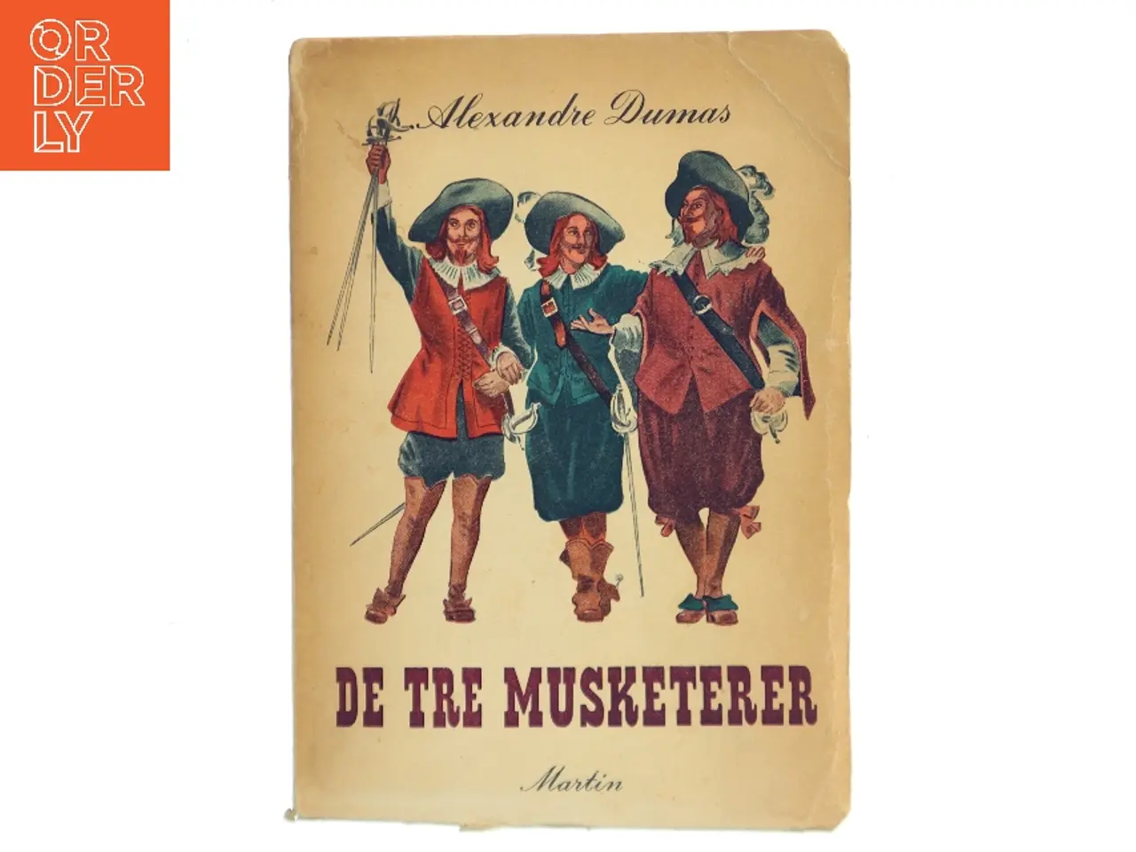 Billede 1 - De tre musketerer af Alexandre Dumas (Bog)