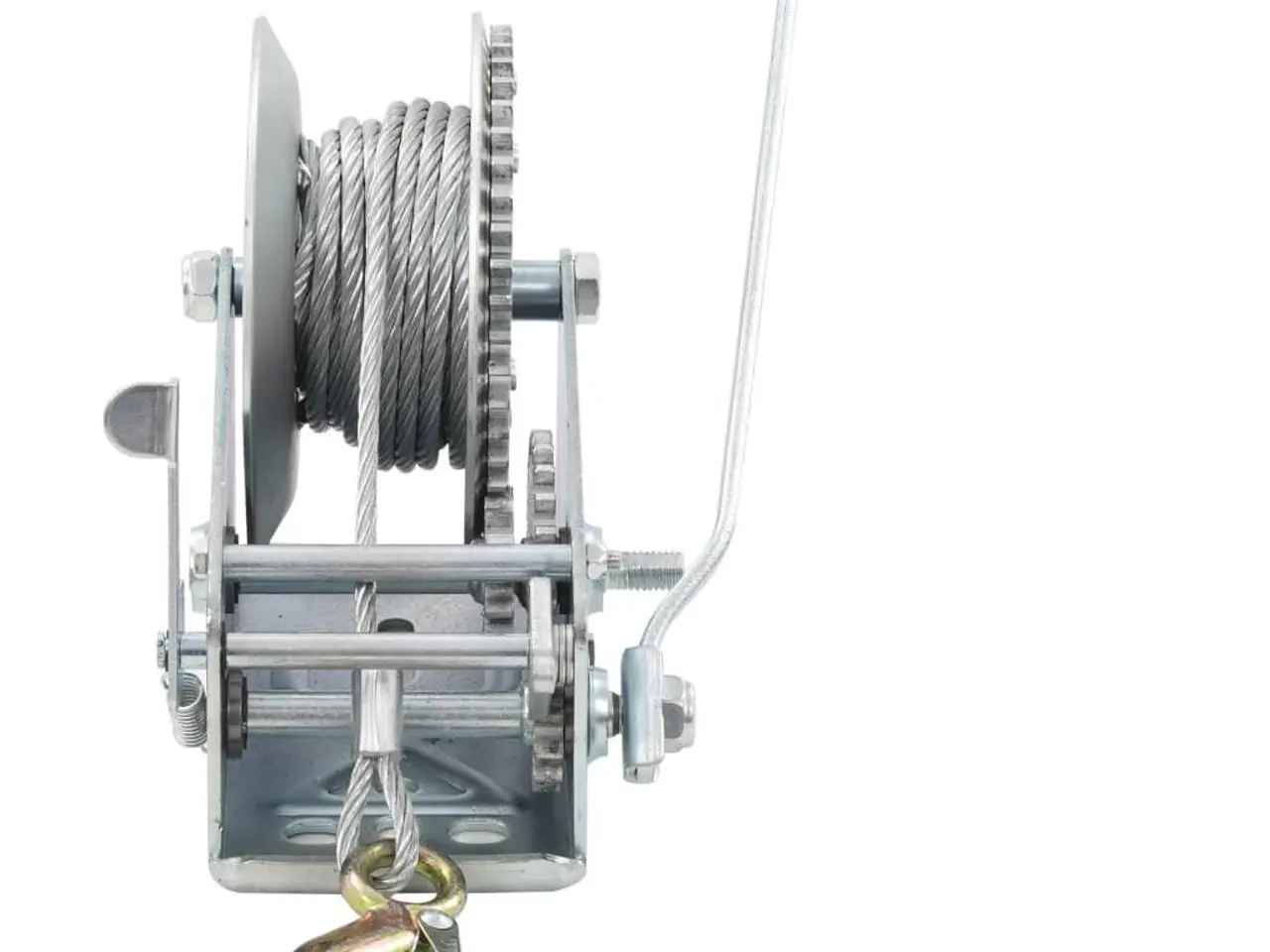 Billede 2 - Håndspil 1360 kg med 10 m kabel
