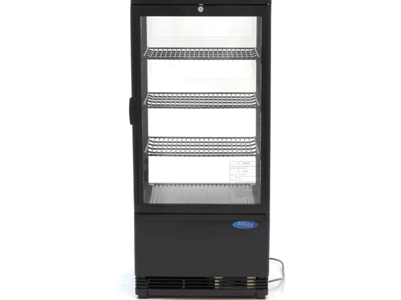Billede 2 -  Kølemontre 78 liter – sort – B428 x D386 x H960 m