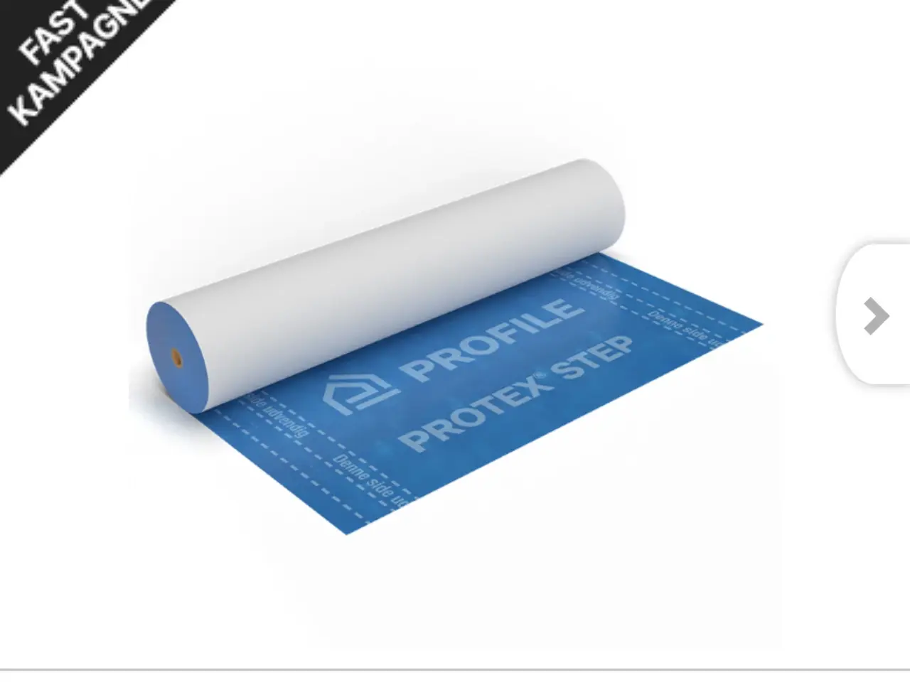 Billede 1 - Undertag 150m2 - 3stk Profile protex step 1m