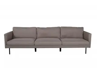 Zoom 3 personers Sofa - Sort og Brun