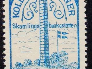 Kolding Sydbaner - Godsfrimærke - 25 Øre - Ustemplet
