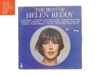 LP: The Best of Helen Reddy fra Capitol, EMI (str. Ø. 30 cm)