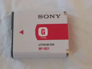 Originalt Sony NP-BG1 Batteri Li-Ion 3.6V og 3,4Wh