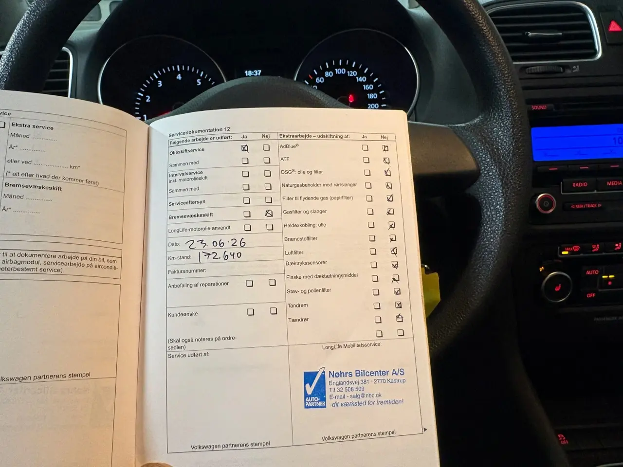 Billede 17 - VW Golf VI 1,2 TSi 105 Comfortline BMT