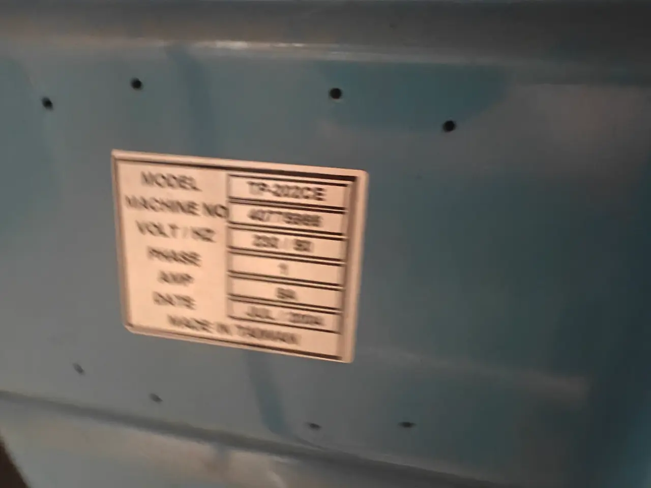 Billede 2 - Semiautomatisk Omsnøringsmaskine TP-202CE