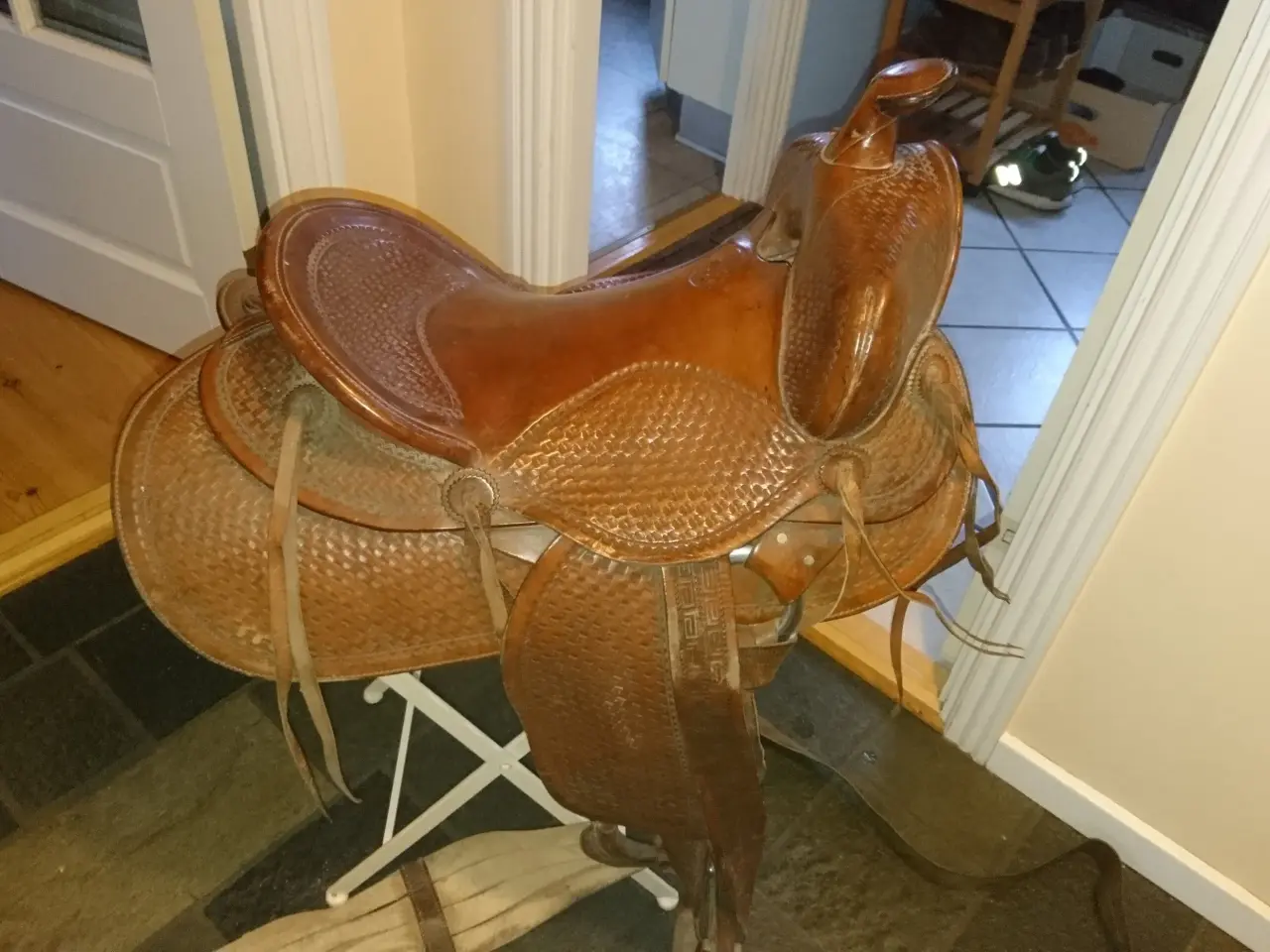 Billede 3 - Antik Cowboysadel
