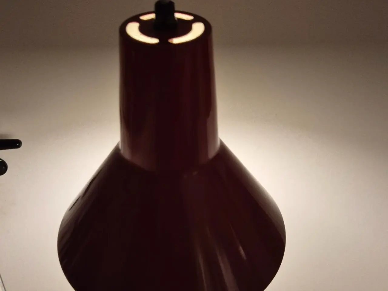 Billede 6 - Røde retropendler med form som en arkitektlampe