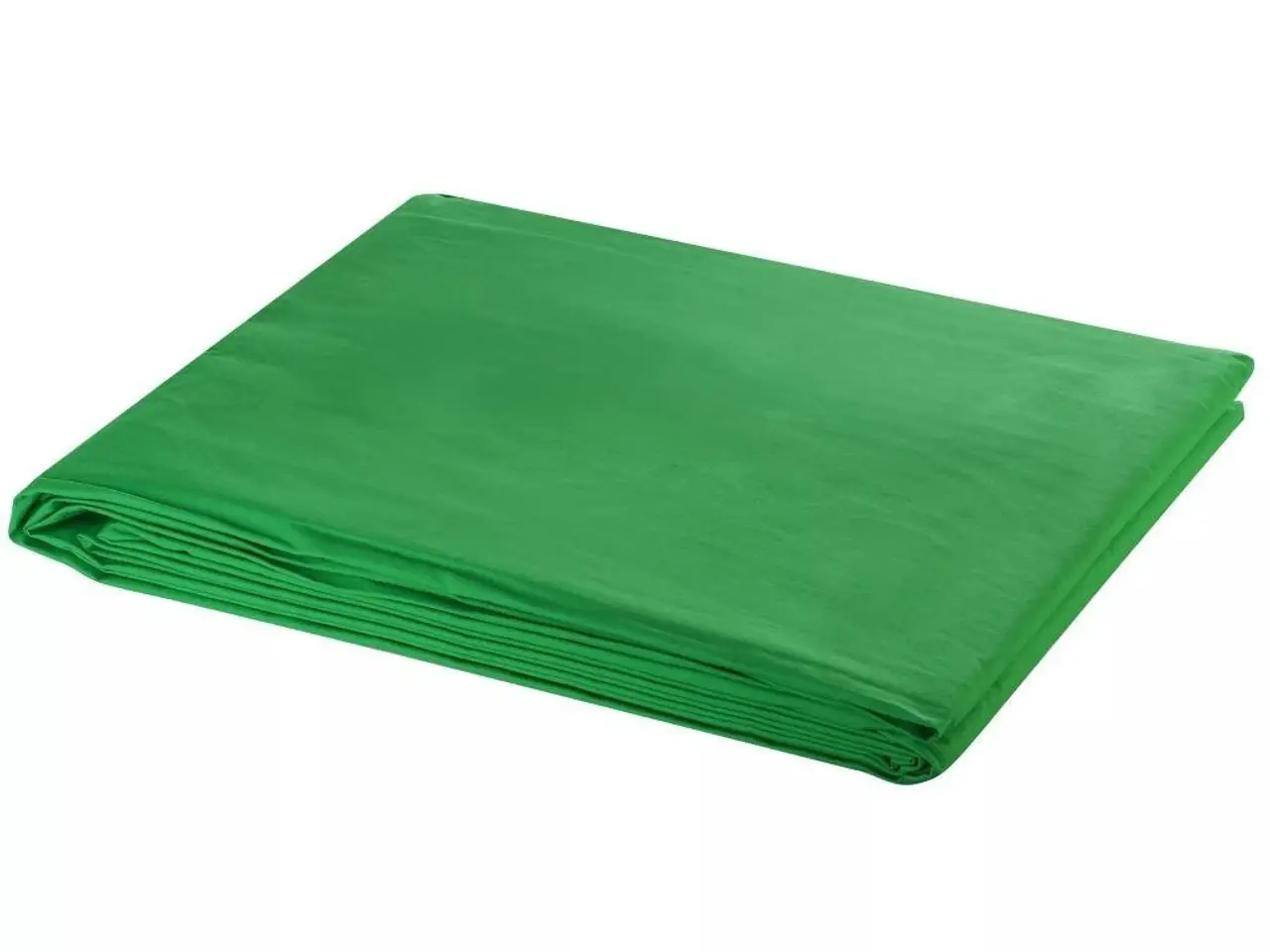 Billede 2 - Fotobaggrund uden stativ 300x300 cm bomuld chroma key grøn