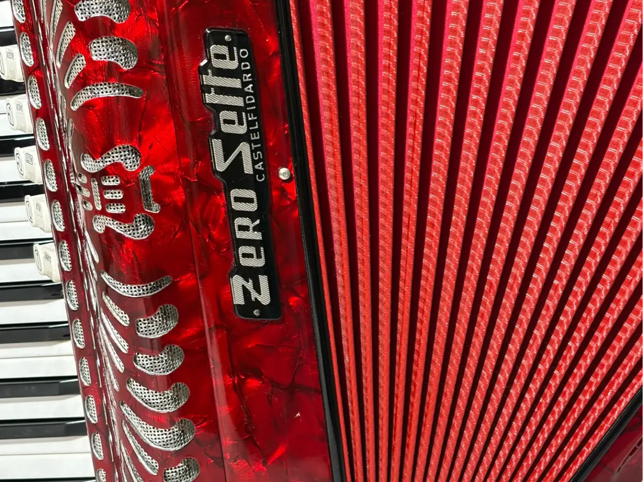 Billede 5 - Rød Zero Sette B.13 – italiensk pianoharmonika