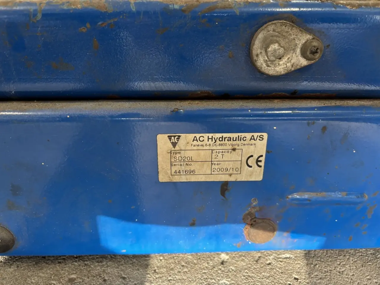 Billede 4 - AC Hydraulic SD20L 2T saksedonkraft til autolift
