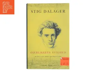 Øjeblikkets evighed : roman om Søren Kierkegaard af Stig Dalager (Bog)