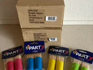 24 pk m/2x100 stk tandstikker