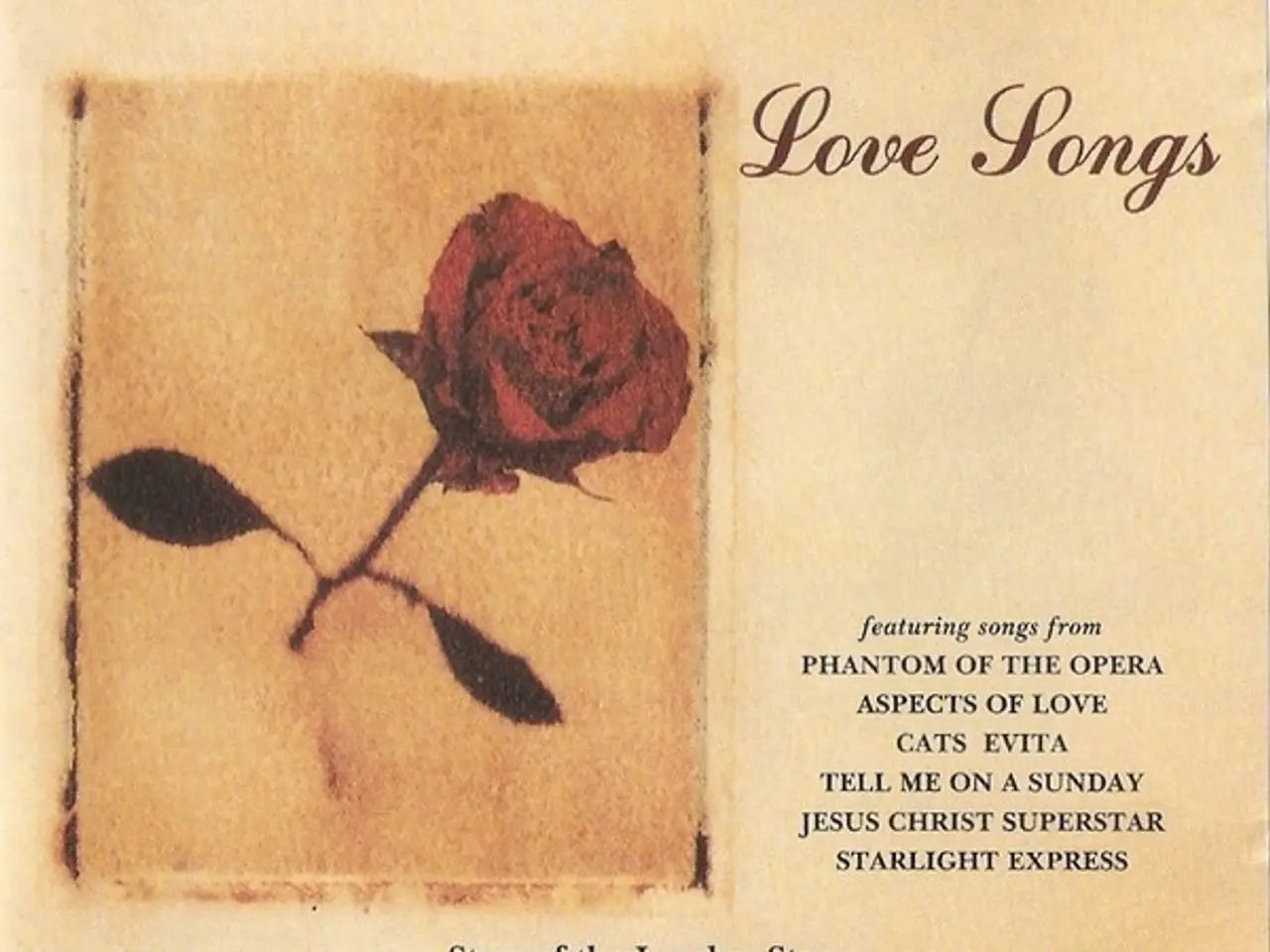 Billede 1 - Andrew Lloyd Webber – Love Songs – CD
