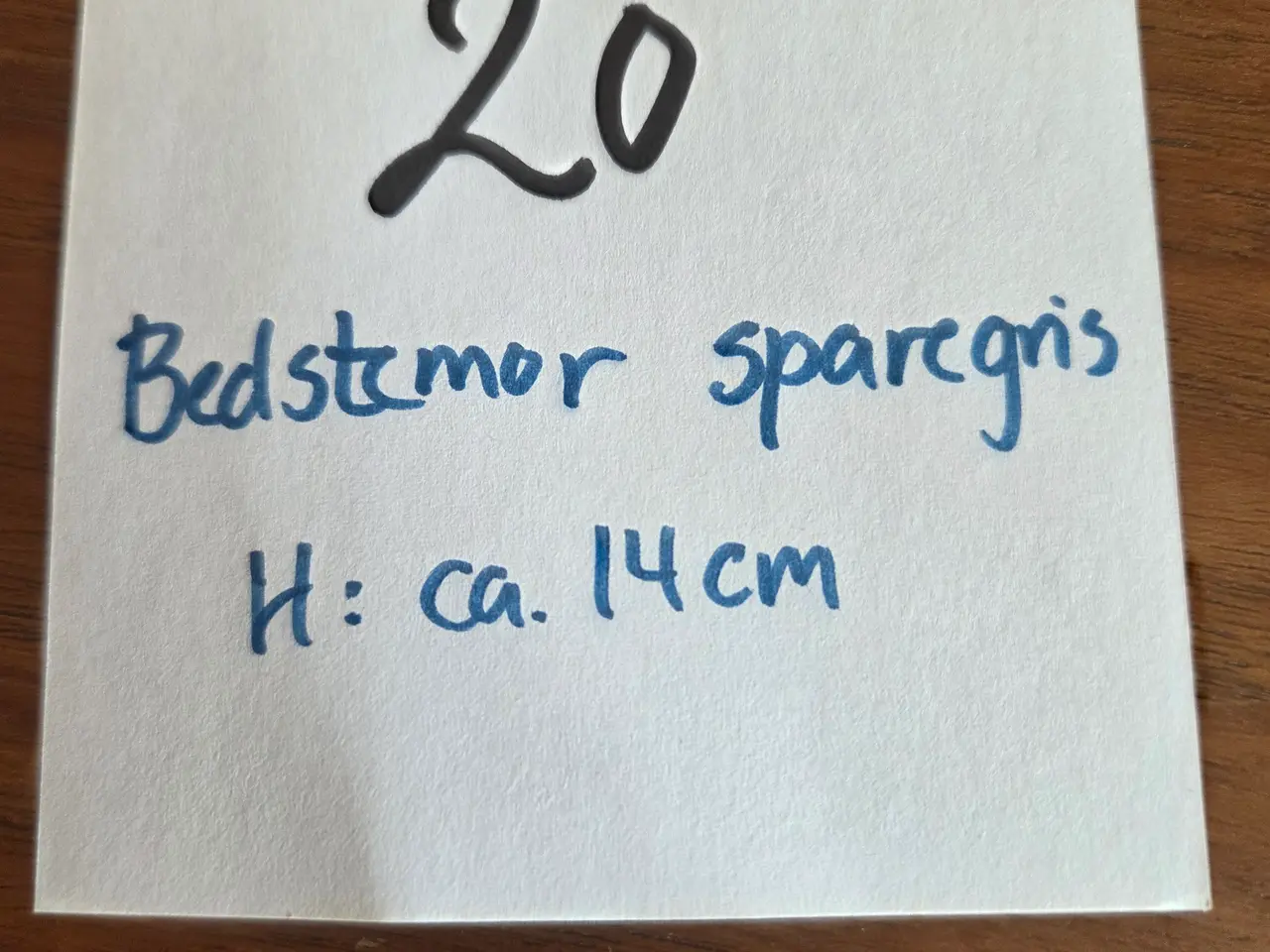 Billede 6 - Keramikfigur / Sparebøsse – Bedstemor, 14 cm
