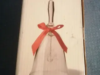Smuk Juleklokke I Glas