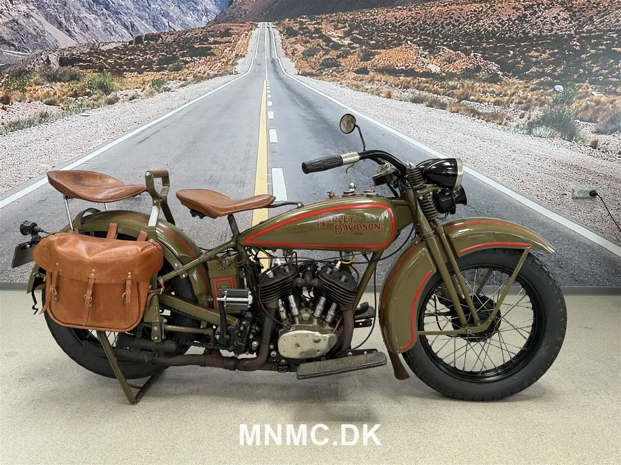 Billede 1 - Harley-Davidson "Flying Twin" Model DL, 45" Side Valve Flathead V-Twin