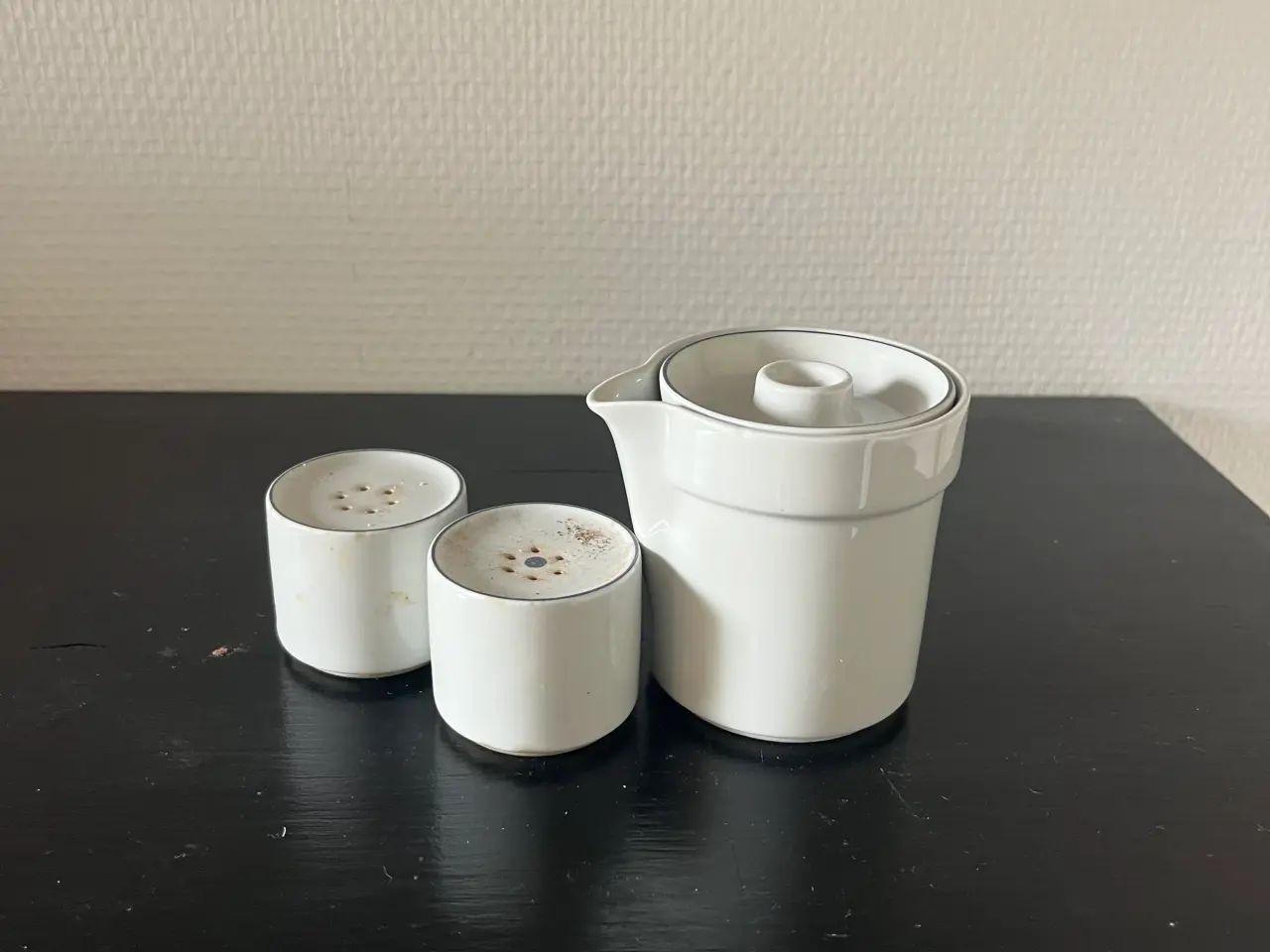 Billede 1 - Porcelæn Blå kant royal cobenhagen