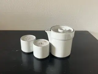Porcelæn Blå kant royal cobenhagen