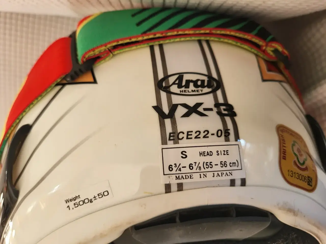 Billede 3 - Arai VX3 Str. Small