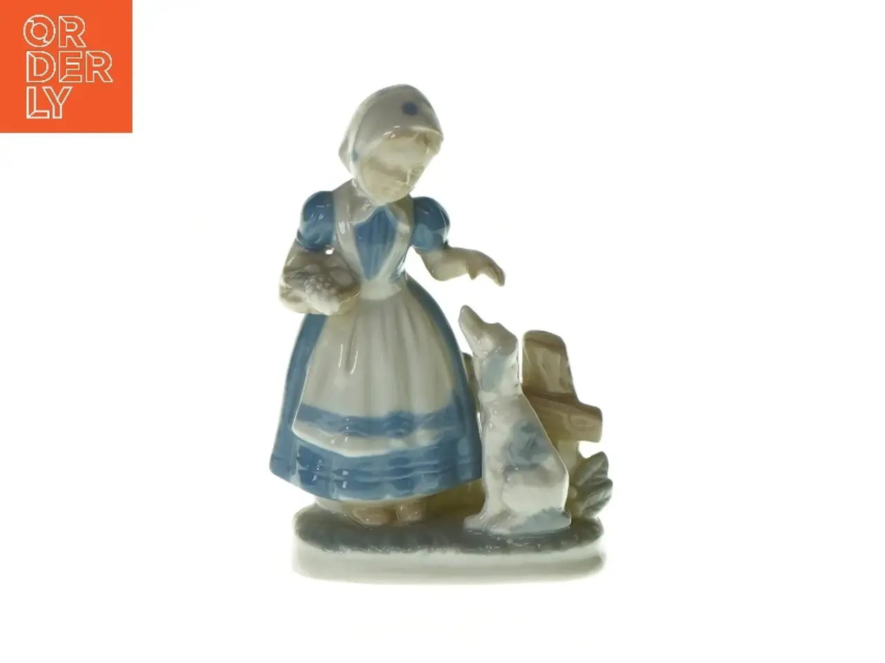 Billede 1 - Dekorativ figur (str. LBH: 9,5x5x14cm)