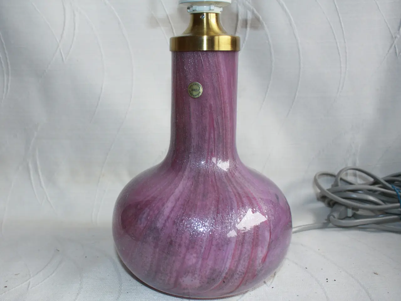 Billede 4 - Bordlampe fra Holmegaard