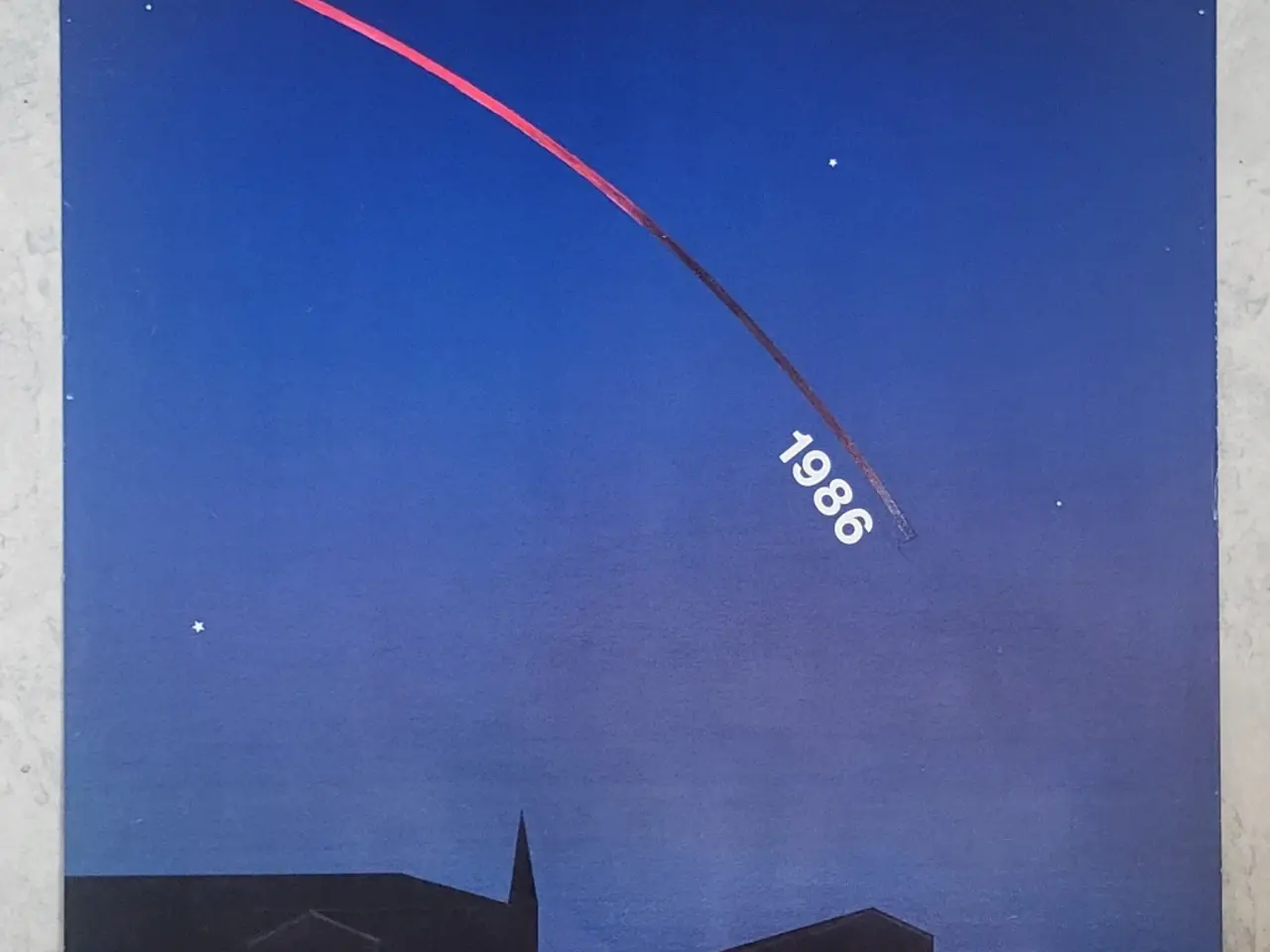 Billede 4 - 3 Stk. Originale DSB plakater - Bo Benfils, 1986