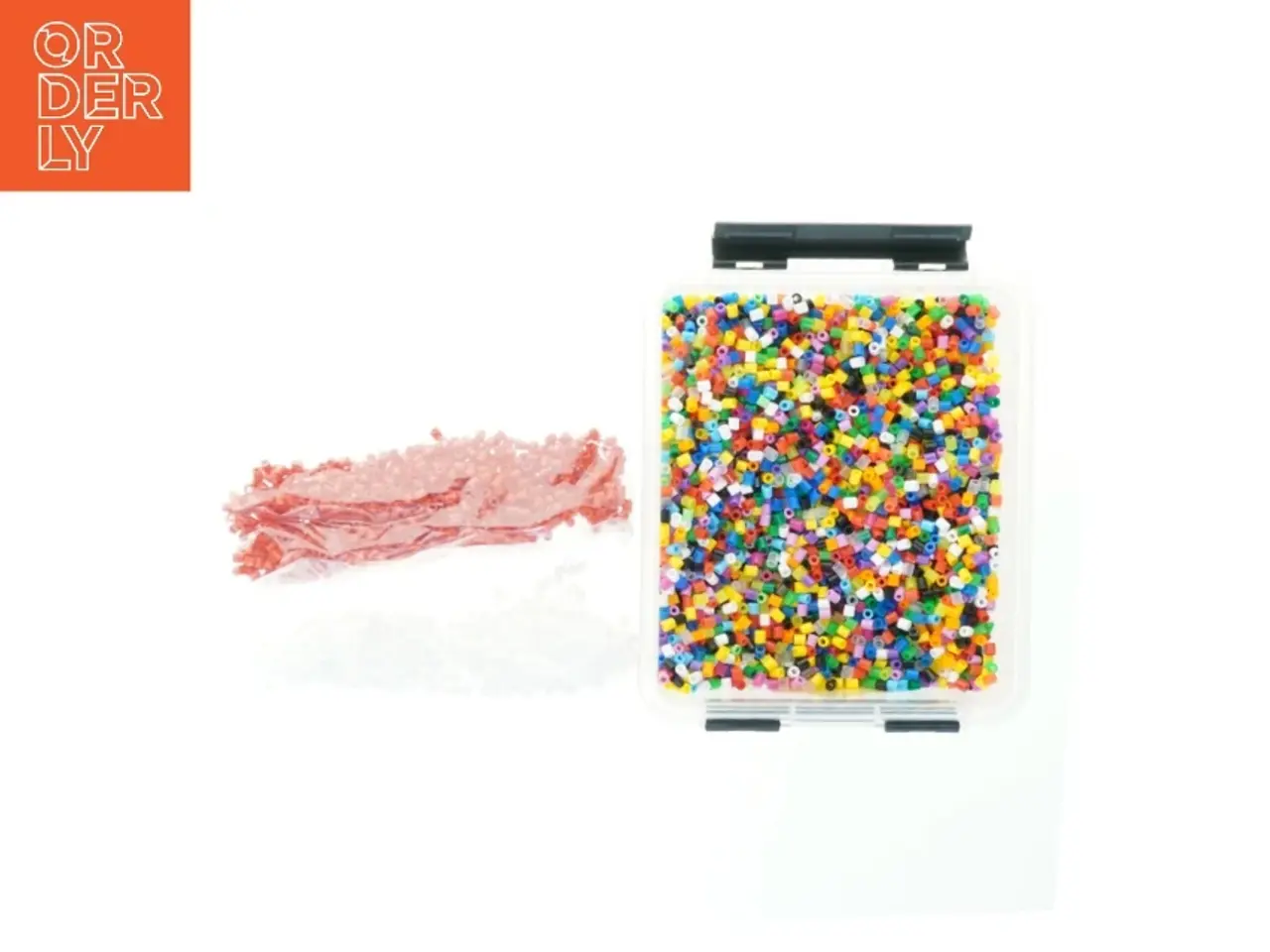 Billede 1 - Hama perler og opbevaringskasse