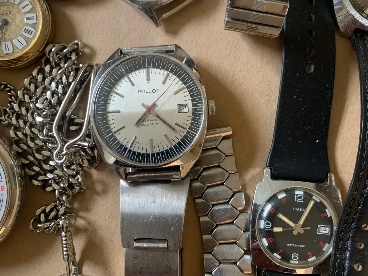 Billede 4 - Vintage mekaniske ure lot