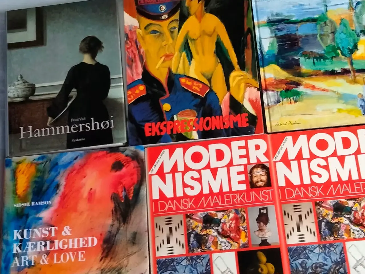 Billede 1 - Kunstbøger af daske kunstnere.