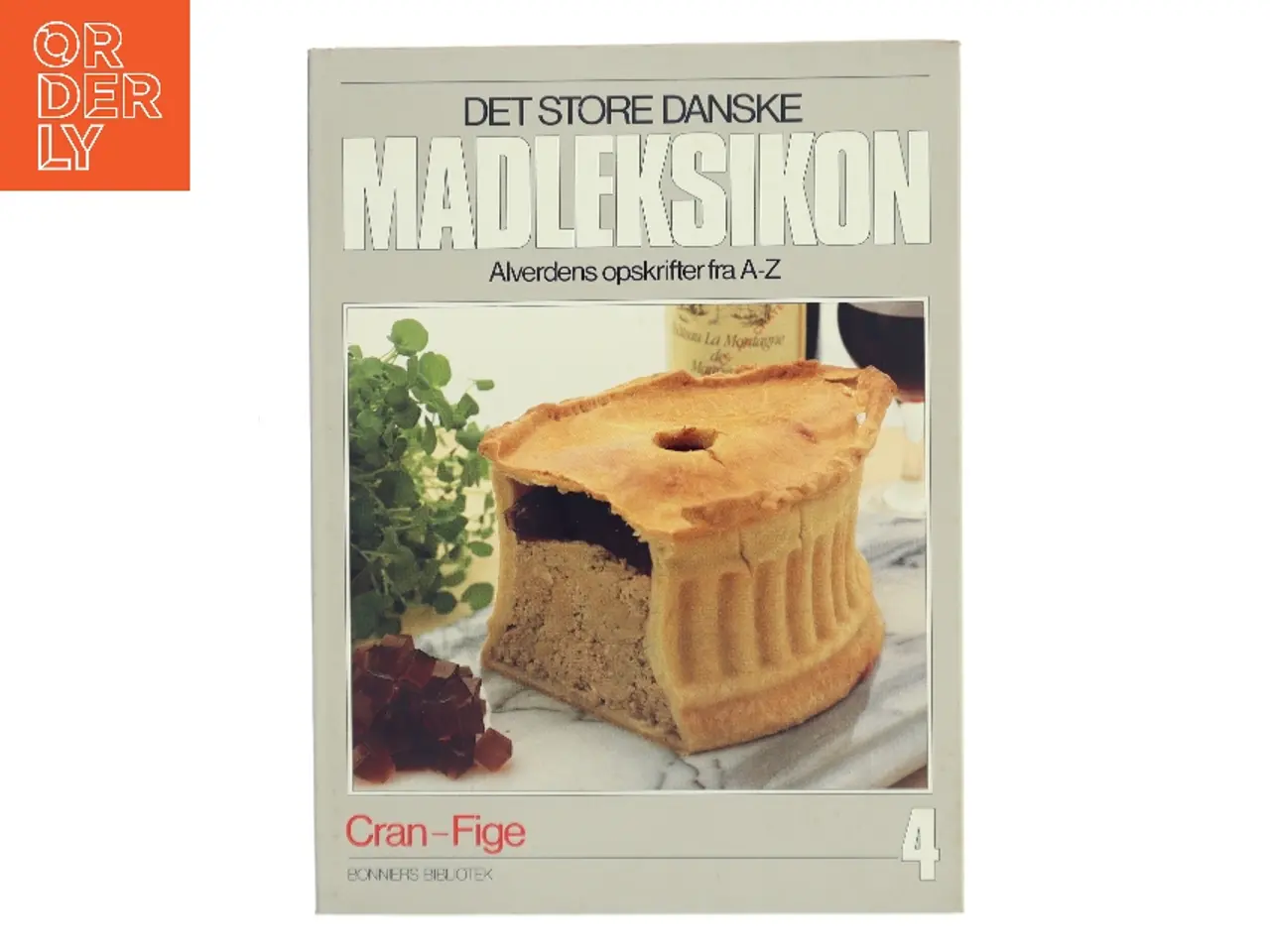 Billede 1 - Det store danske madleksikon af Cran-Fige (Bog)
