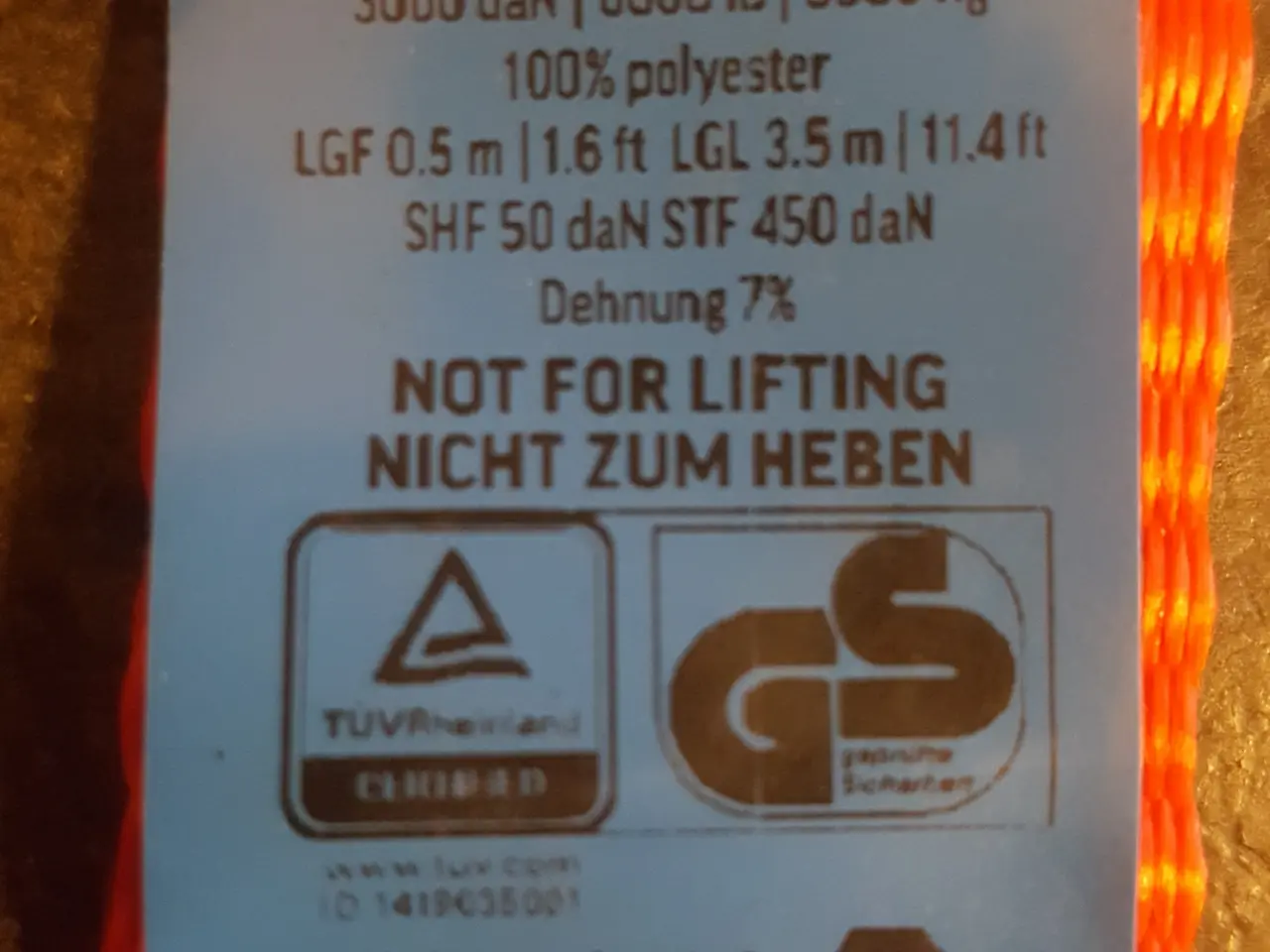 Billede 2 - Båndstrammer Quickloader 3,5 cm x 5 mtr