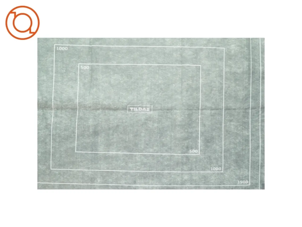 Billede 1 - Tildas plaid fra Tildas (str. LB:109x74cm)