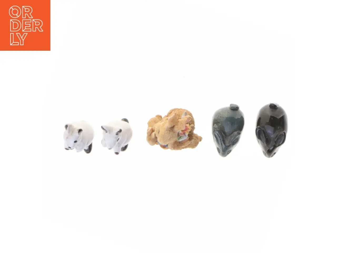 Billede 2 - Figurer af kaniner (str. 4 cm)