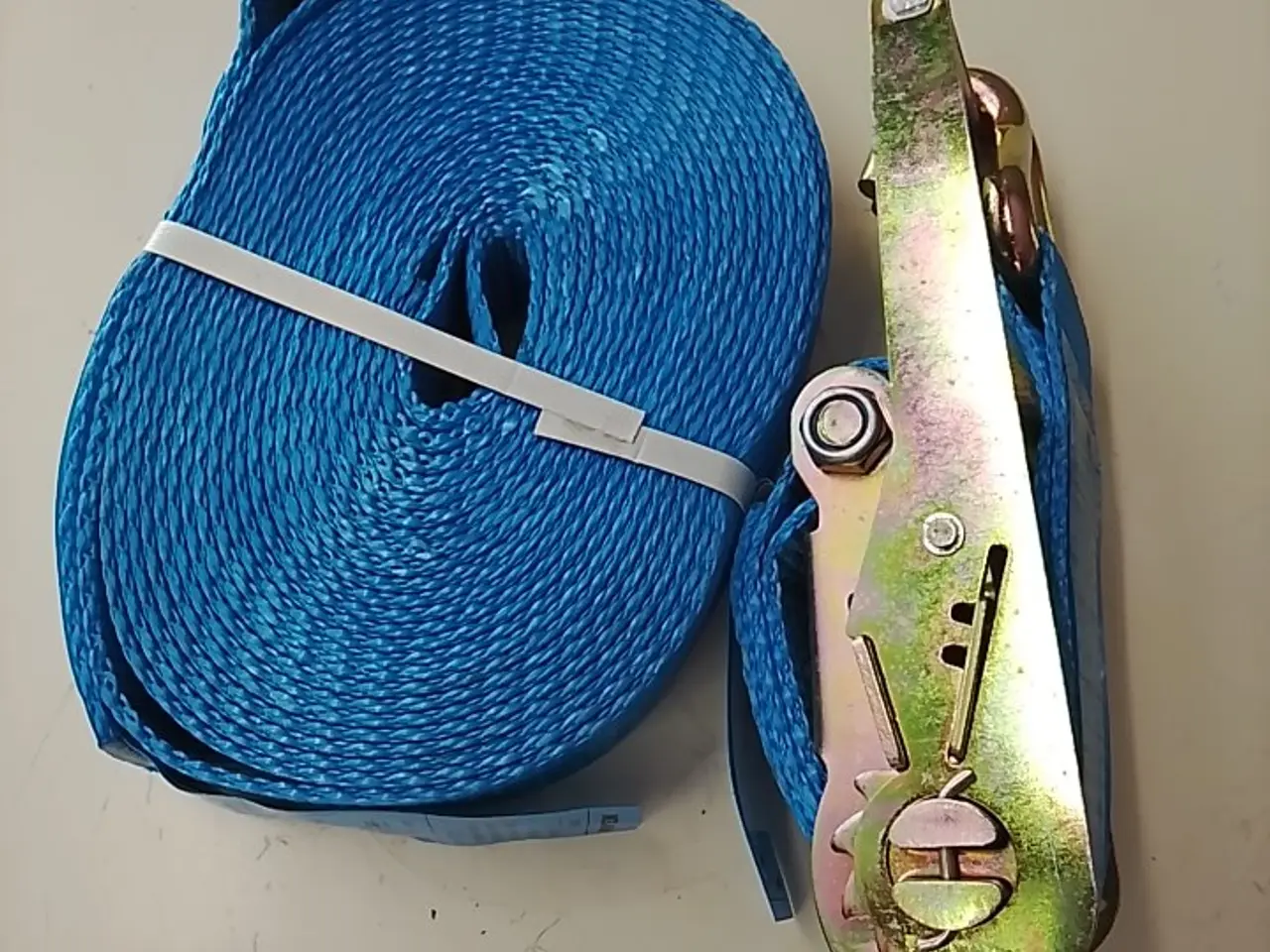 Billede 1 - Surringsbånd / spændestrop 9 meter og 50 mm bred h