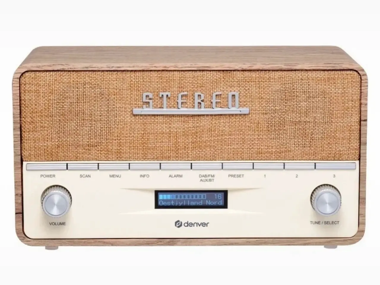 Billede 2 - Helt ny Denver DAB-36LW Retro DAB Radio (Bluetooth
