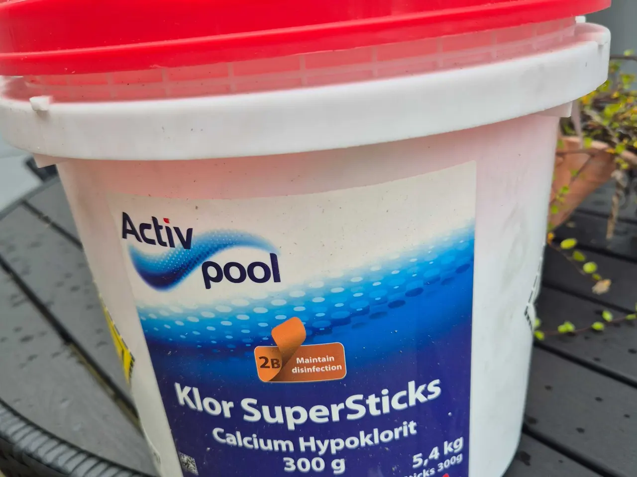 Billede 1 - Aktiv pool klor super sticks, 5 4 kg - uåbnet