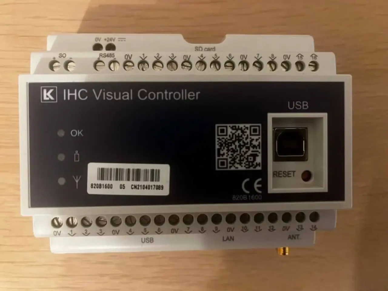 Billede 1 - LK IHC Visual 3 controller - ny firmware 