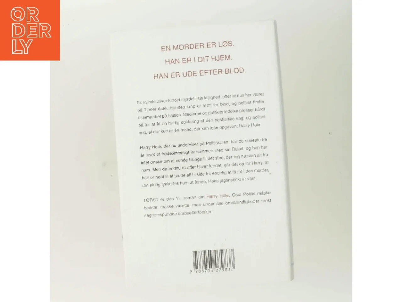 Billede 3 - Tørst af Jo Nesbø (Bog)