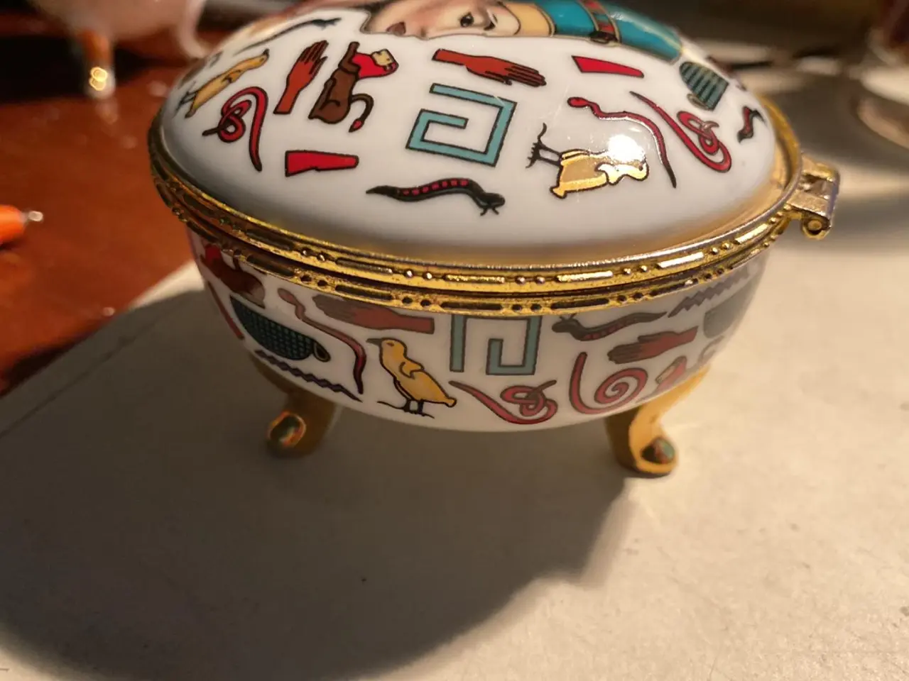 Billede 5 - Unik porcelænsskrin