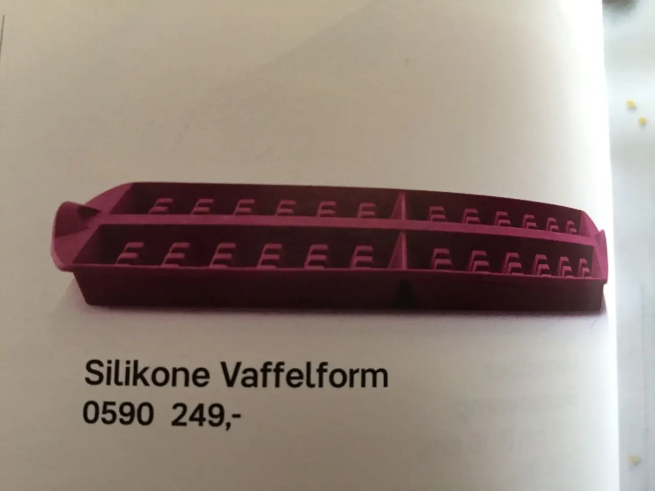 Billede 2 - Silikone vaffelform