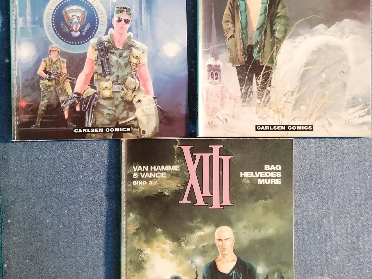 Billede 1 - 3 Fede XIII Tegneserier