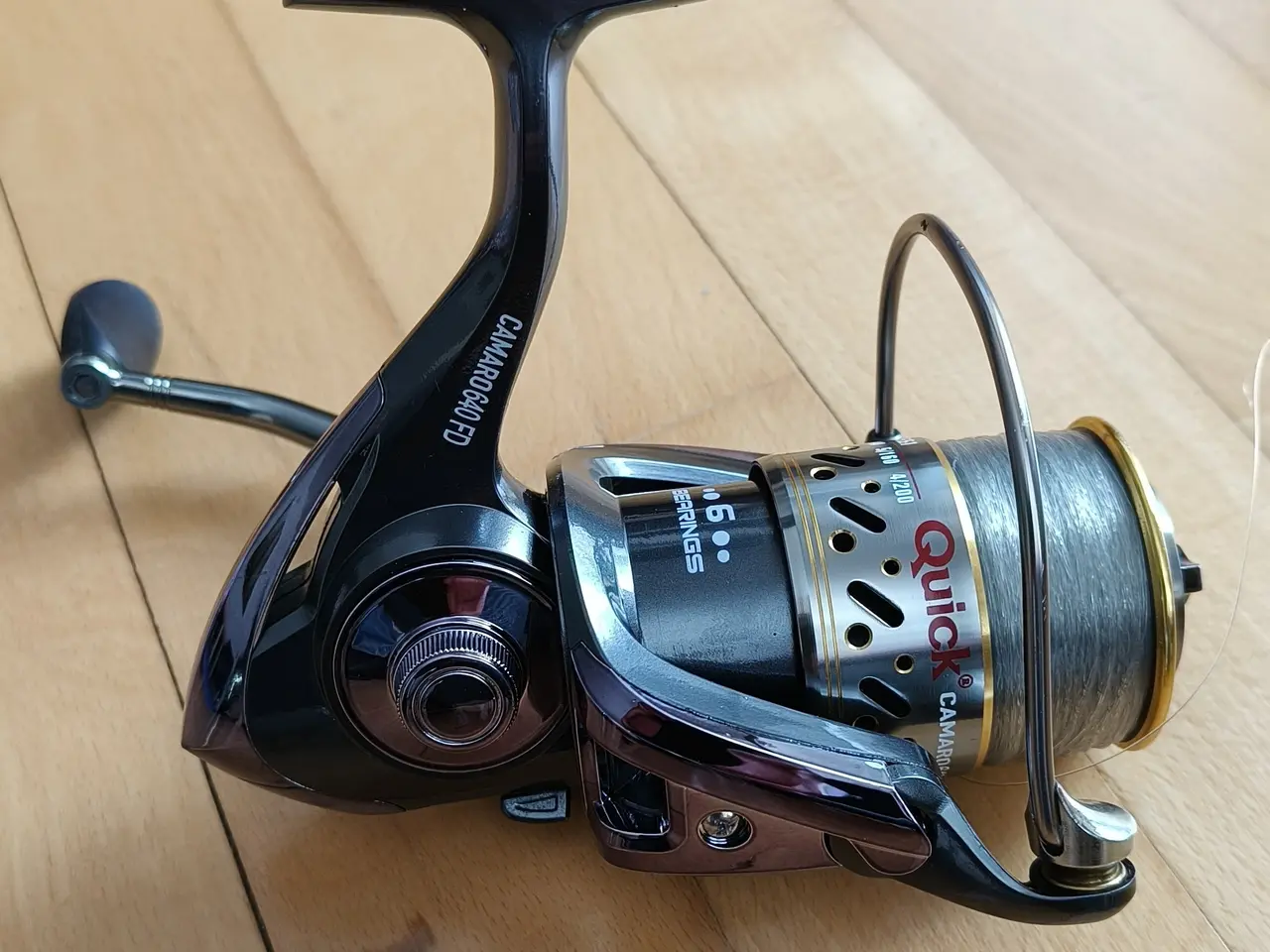 Billede 2 - D.A.M. Quick Camaro 640 FD spinnehjul + fiskestang