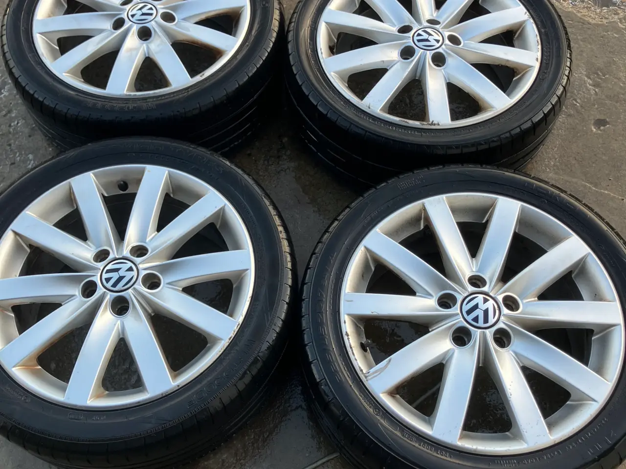 Billede 1 - Alufælge Vw. 