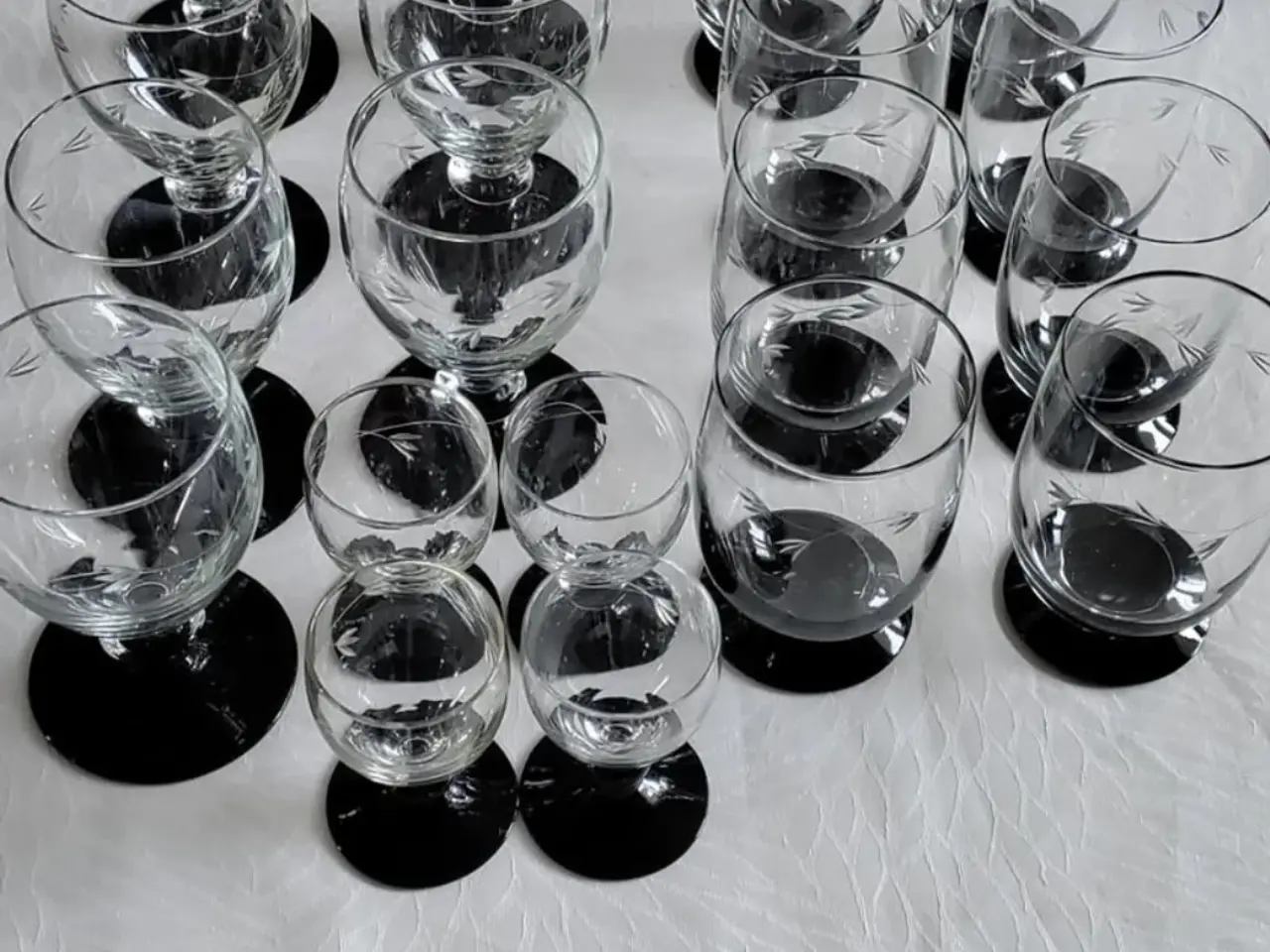Billede 3 - Ranke Holmgaard glas ( sort fod)