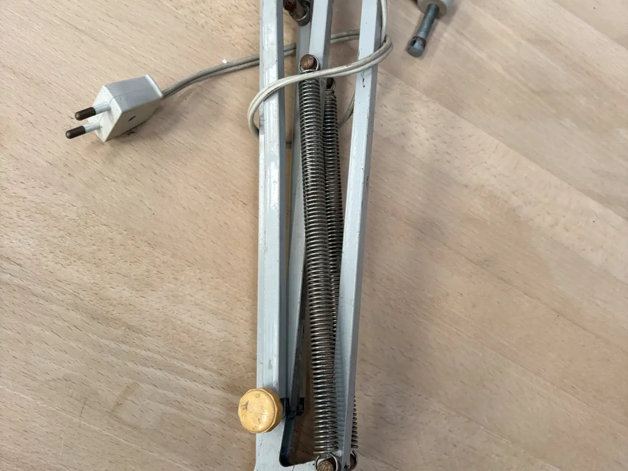 Billede 3 - Akitekt lampe med skruestik 