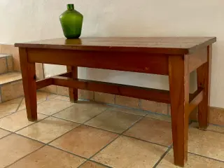 Dansk 60’er sofabord i fyrretræ m/patina.