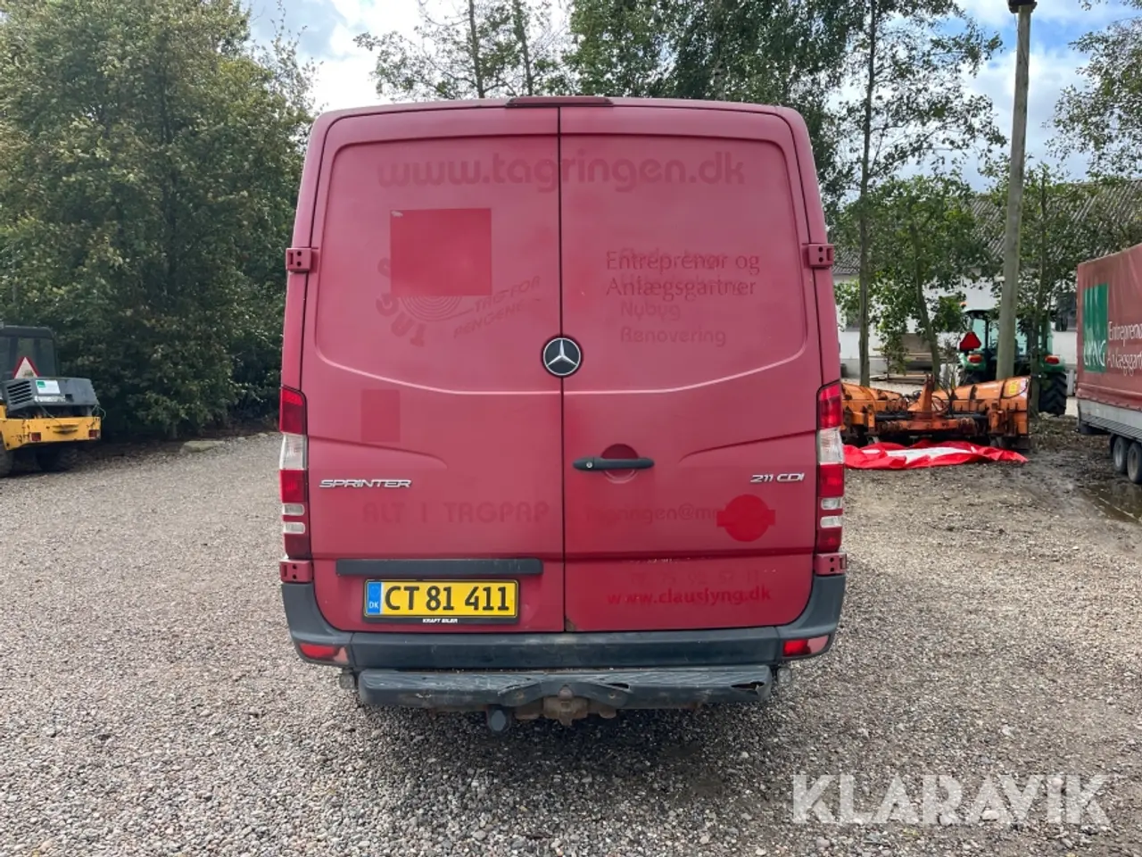 Billede 7 - Varebil Mercedes-Benz Sprinter 211 CDI kassevogn