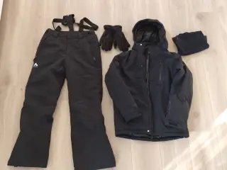 Skisæt med 14 dele - kun brugt en gang